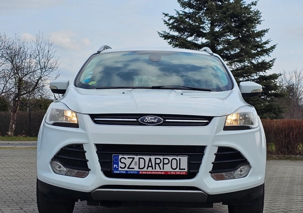 Ford Kuga cena 48800 przebieg: 164000, rok produkcji 2013 z Brzeziny małe 742